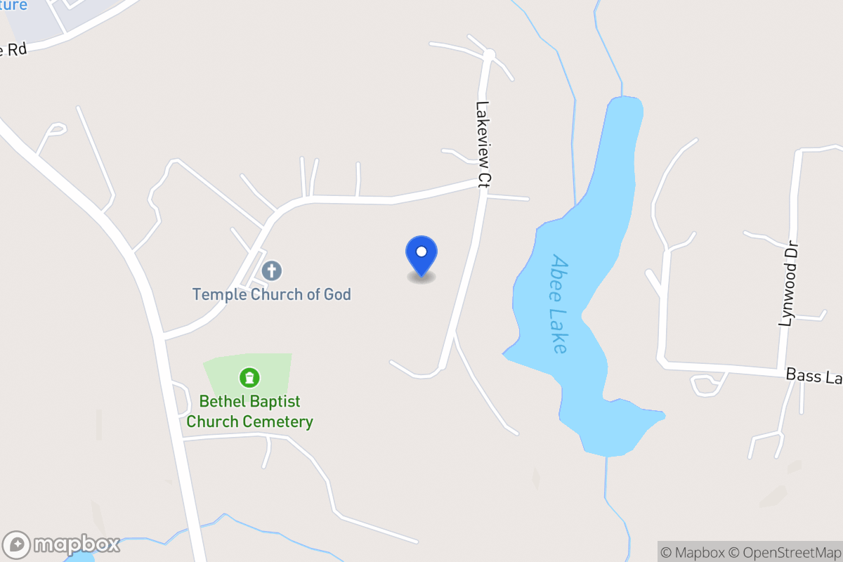 Map of 115 Lakeview Ct