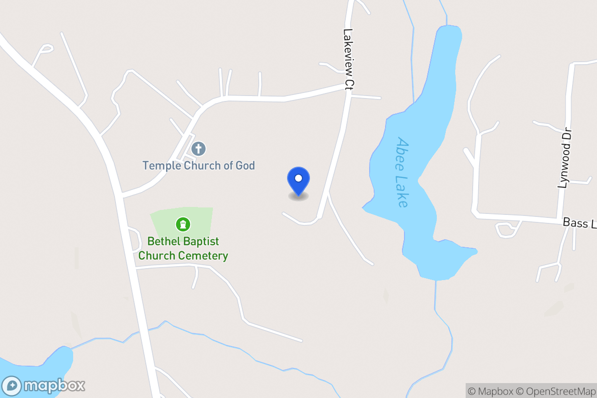 Map of 165 Lakeview Ct