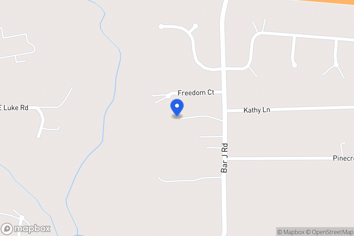 Map of 1171 Bar J Rd