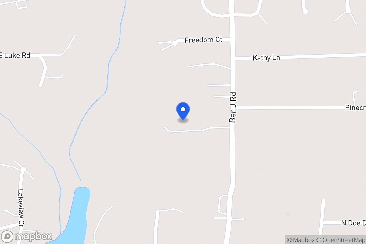Map of 1239 Bar J Rd