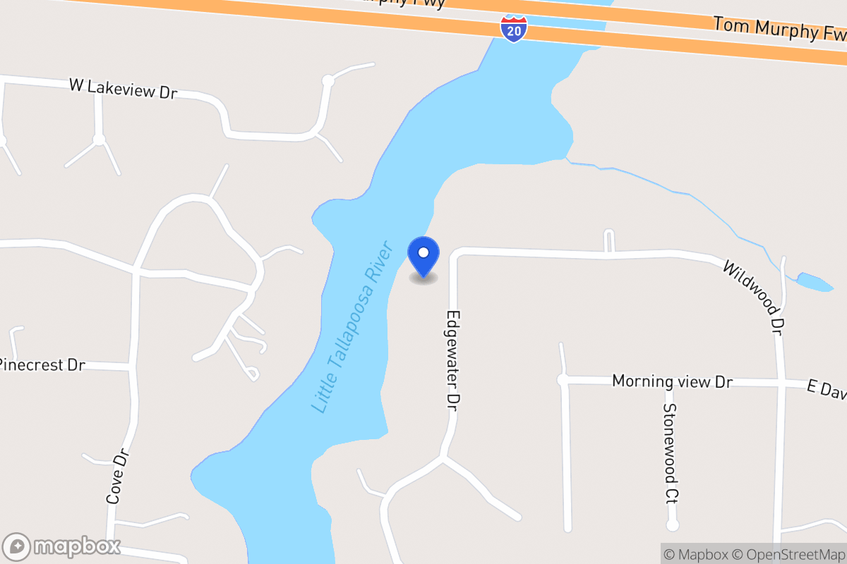Map of 15 Edgewater Dr