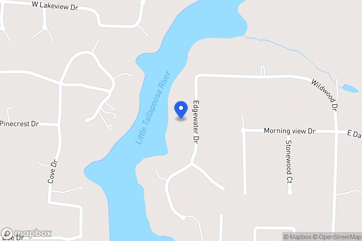 Map of 45 Edgewater Dr