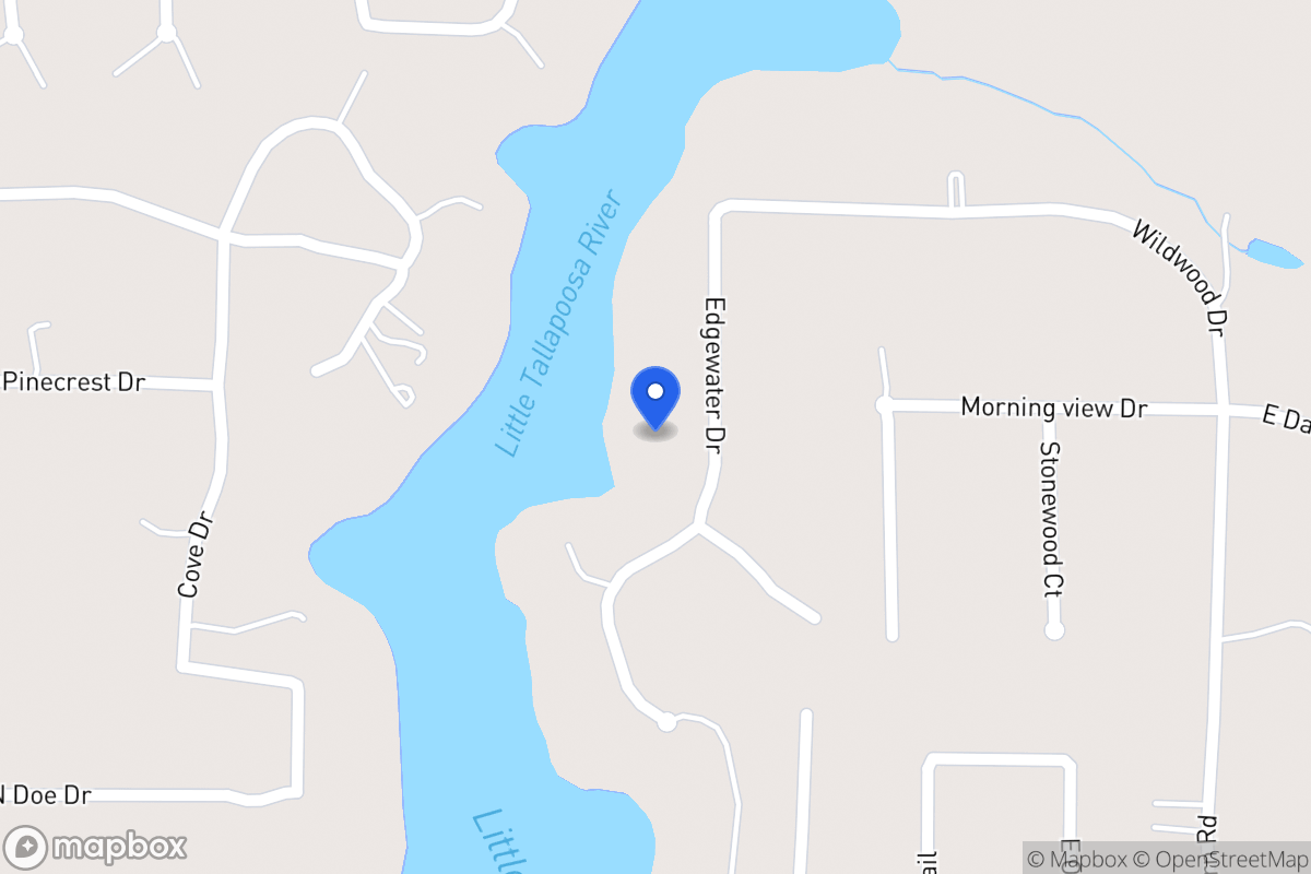 Map of 65 Edgewater Dr