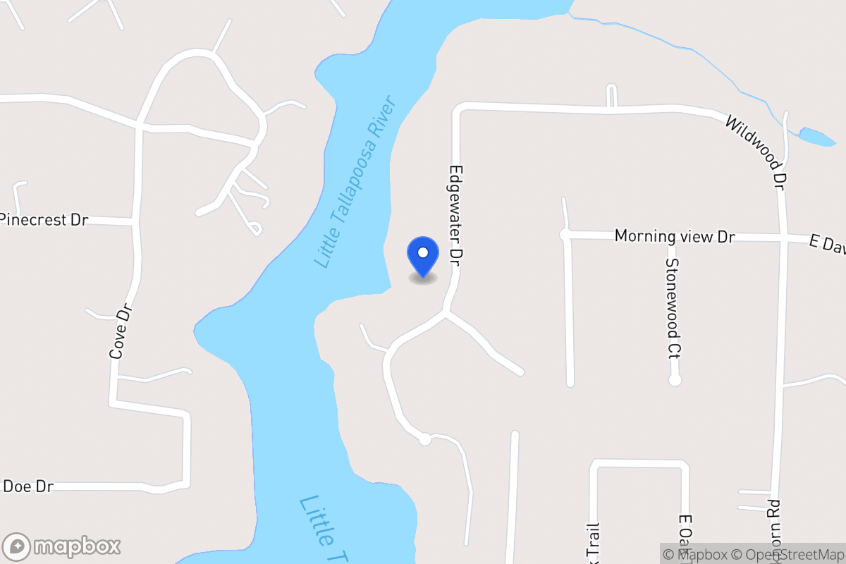 Map of 81 Edgewater Dr