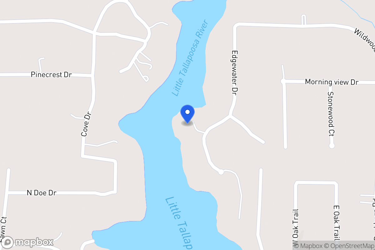 Map of 123 Edgewater Dr