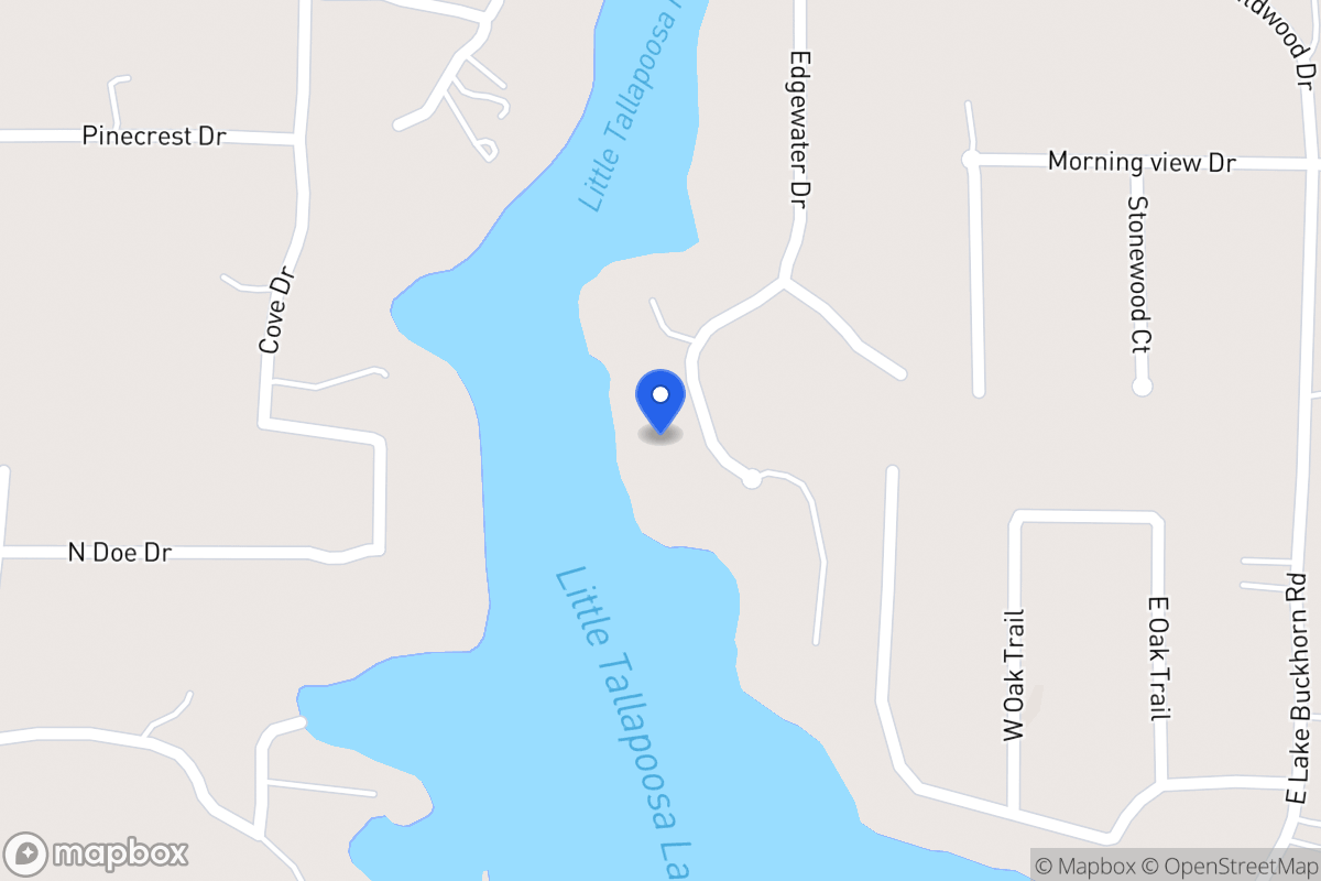 Map of 151 Edgewater Dr
