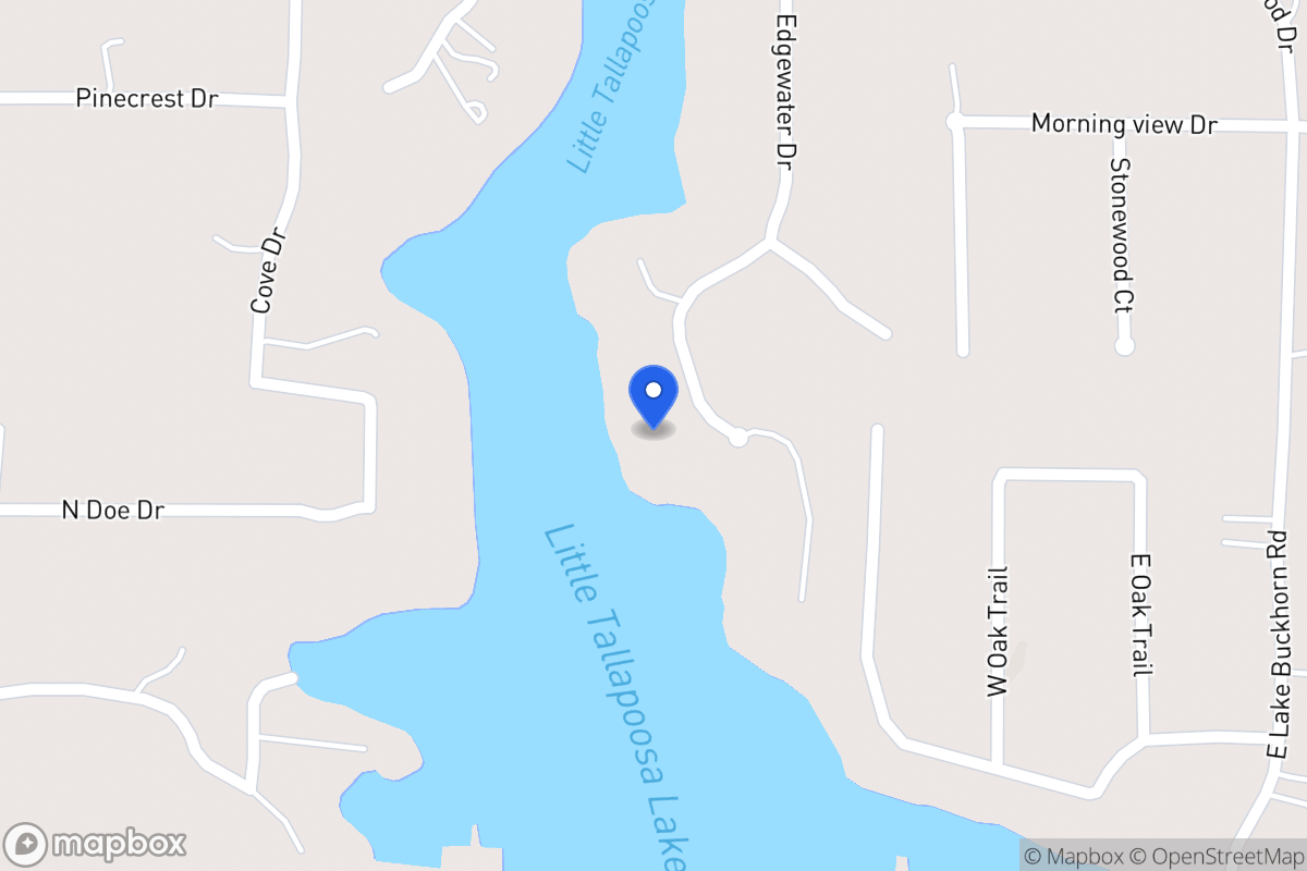 Map of 159 Edgewater Dr