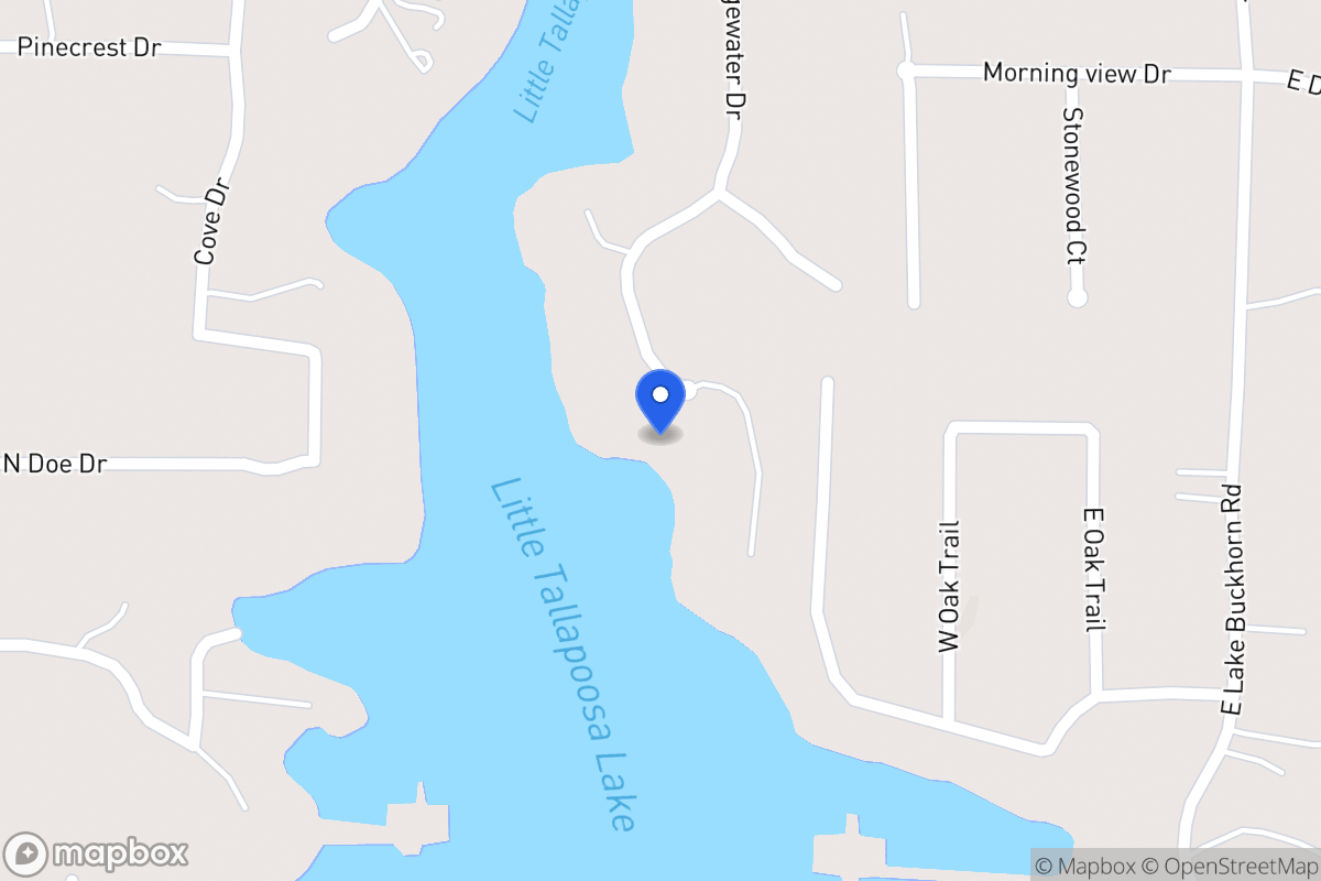 Map of 175 Edgewater Dr