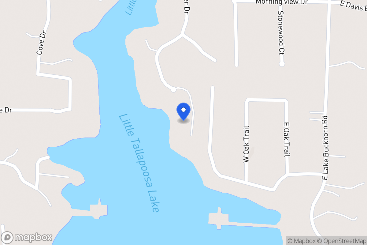 Map of 170 Edgewater Dr