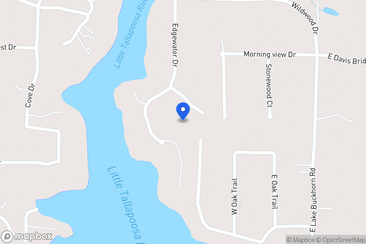 Map of 23 Edgewater Ct