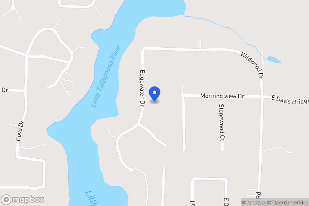Map of 64 Edgewater Dr