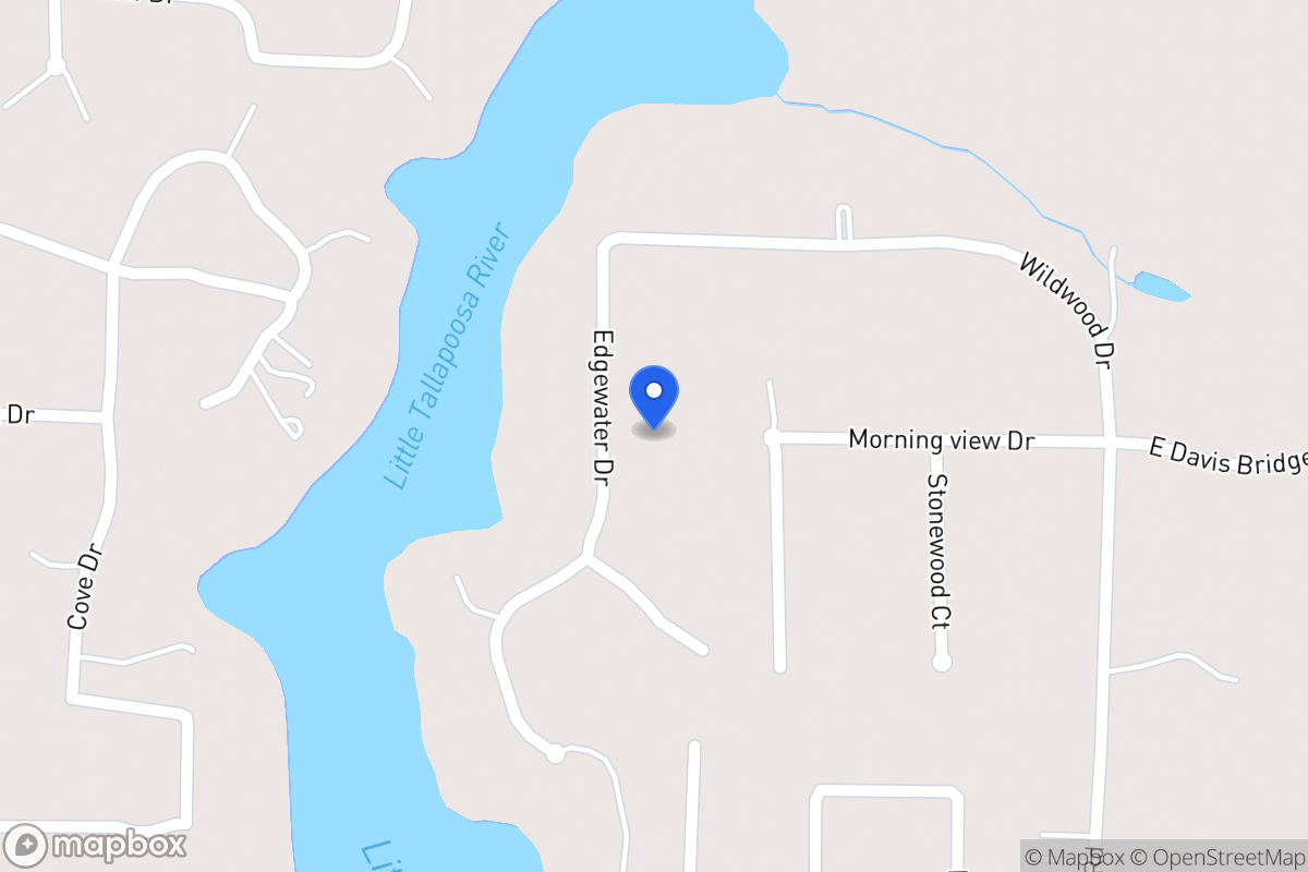 Map of 54 Edgewater Dr