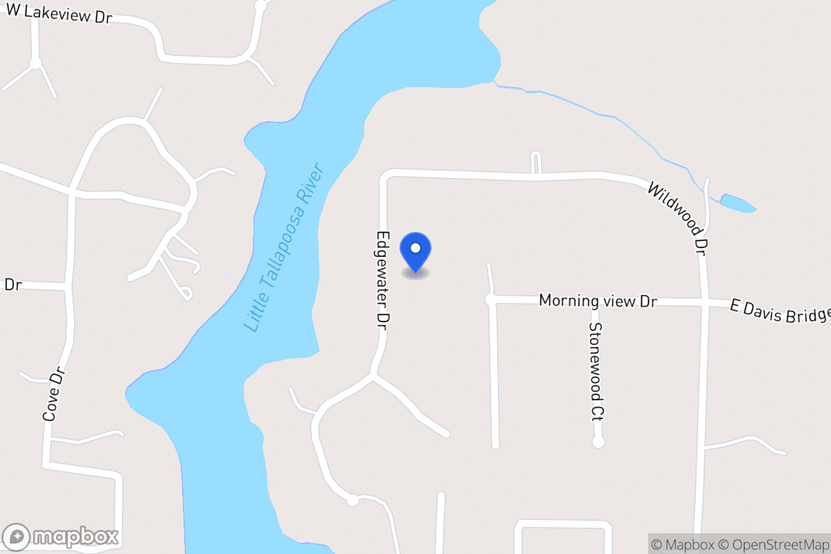 Map of 44 Edgewater Dr