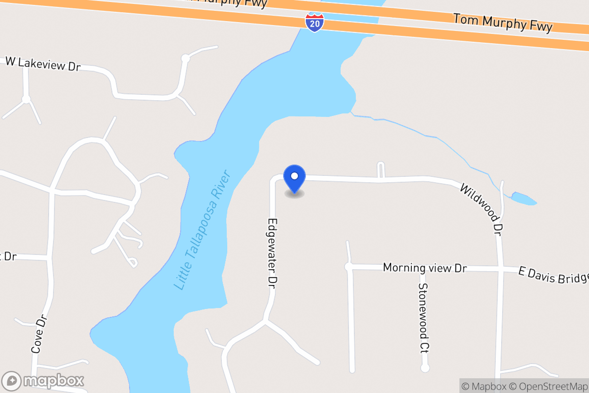 Map of 16 Edgewater Dr