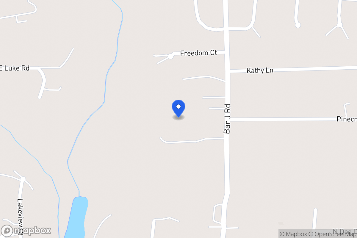 Map of 1219 Bar J Rd