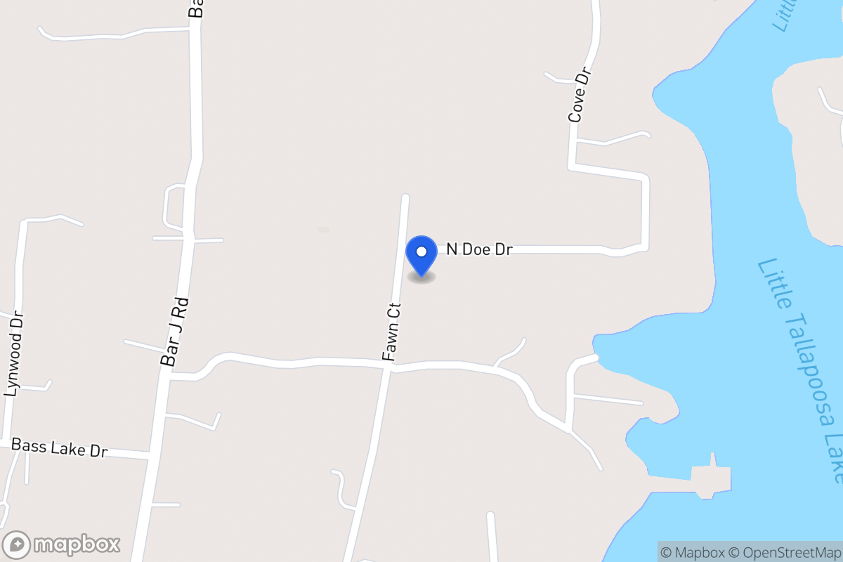 Map of 9 N Doe Dr