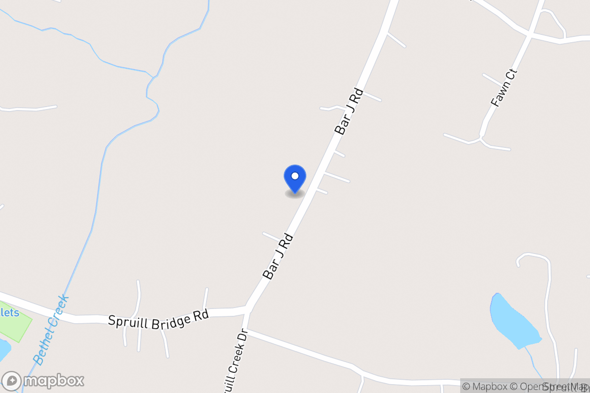 Map of 1643 Bar J Rd