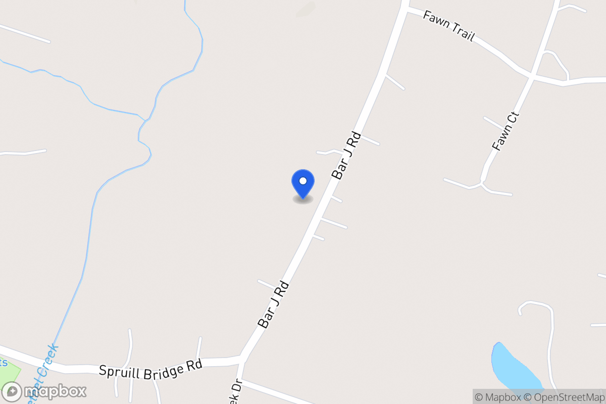 Map of 1619 Bar J Rd