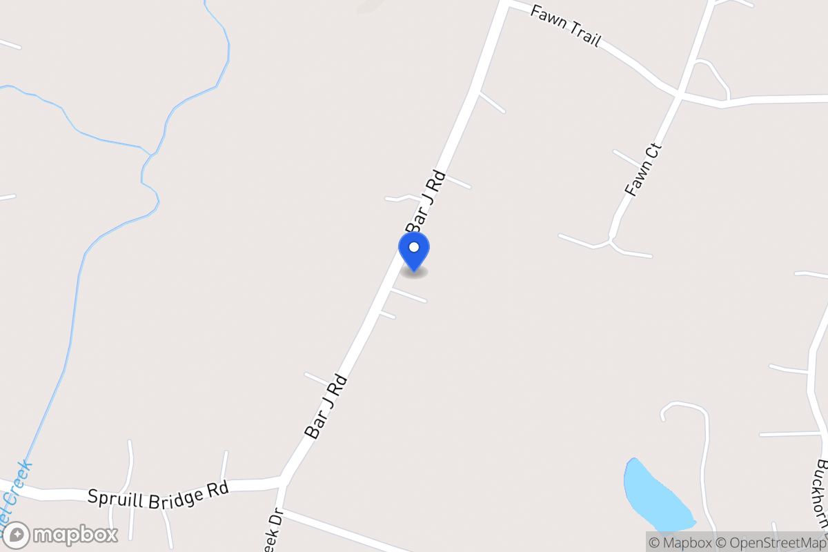 Map of 1614 Bar J Rd