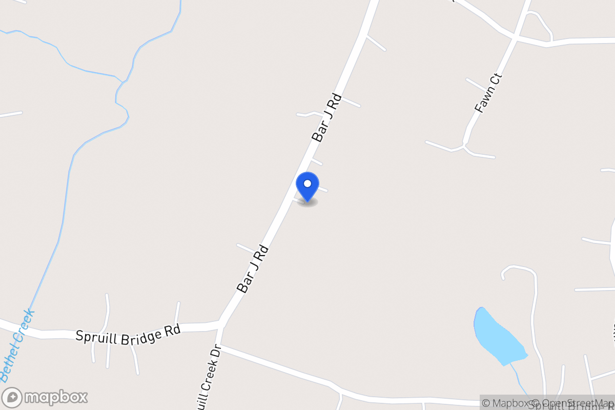 Map of 1626 Bar J Rd