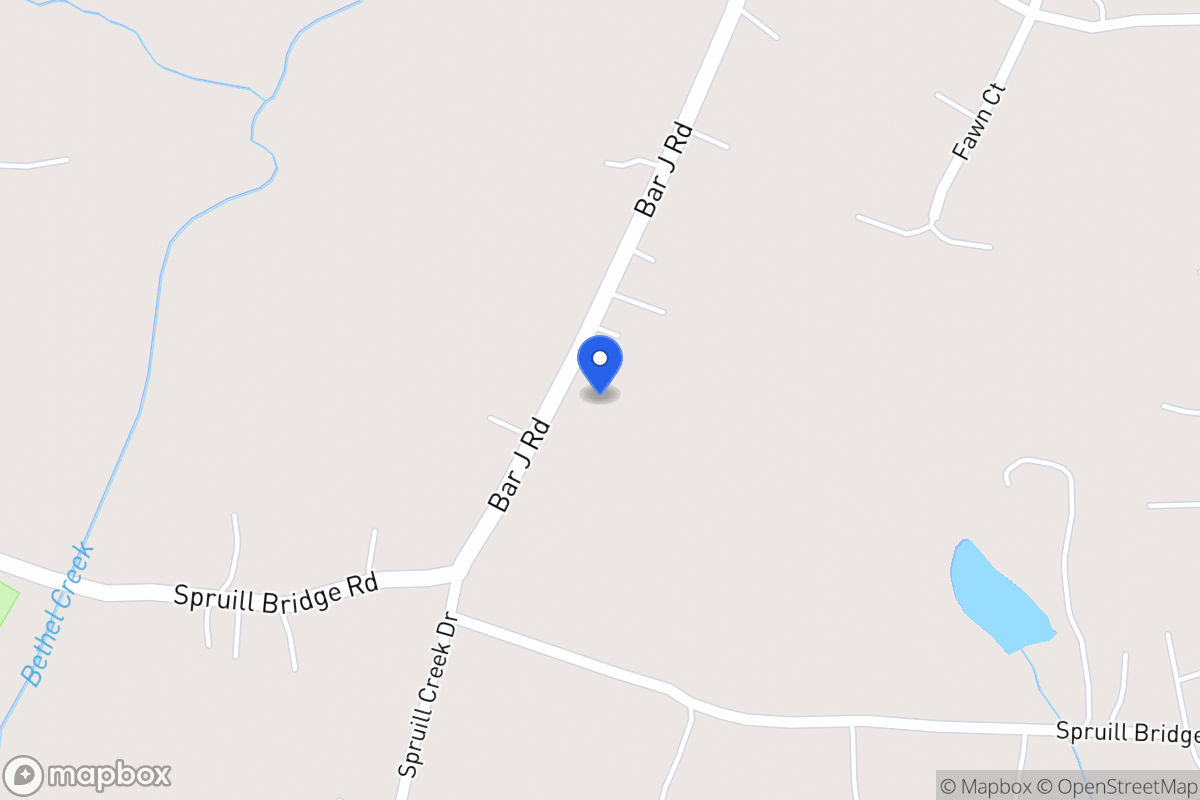 Map of 1650 Bar J Rd