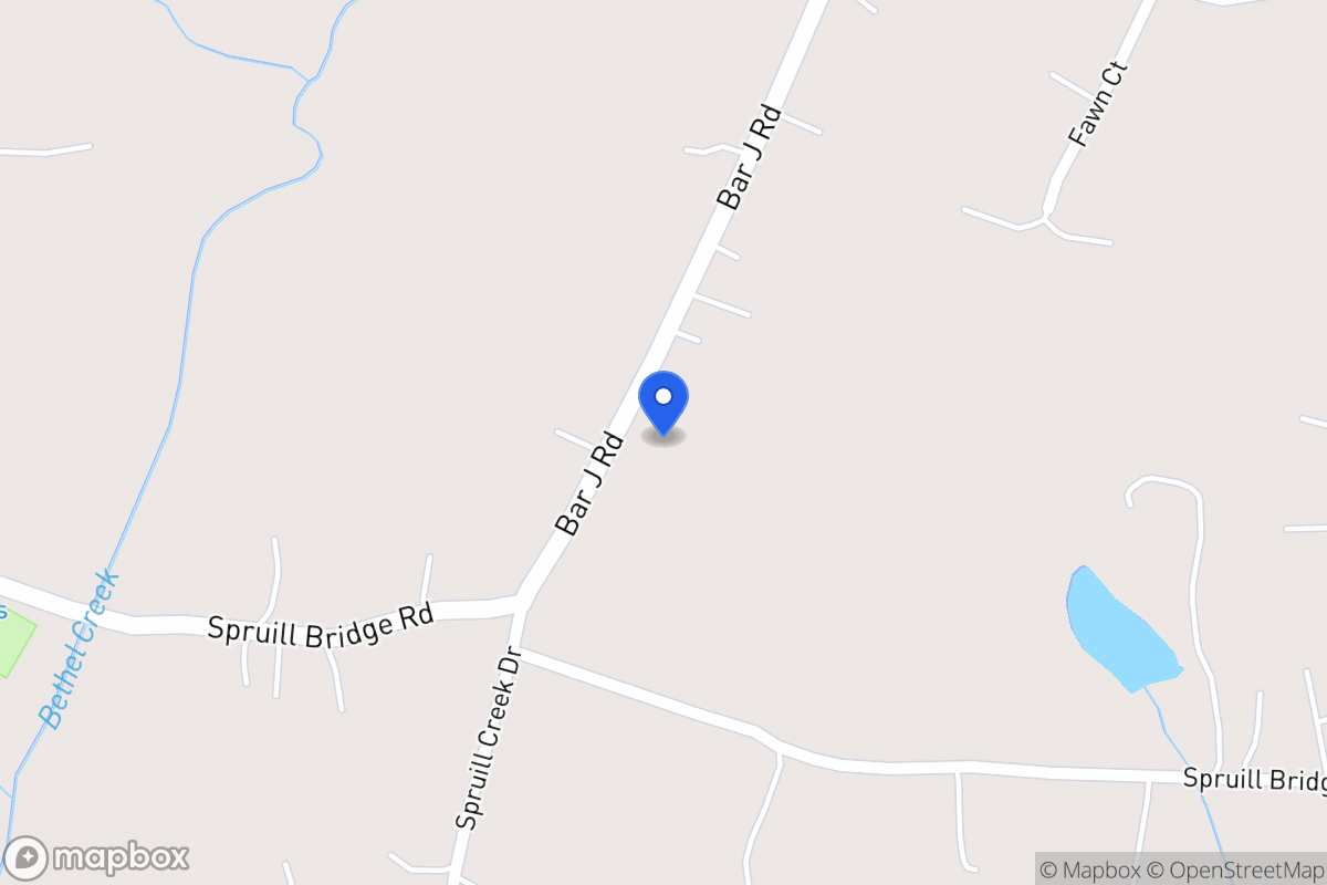 Map of 1662 Bar J Rd