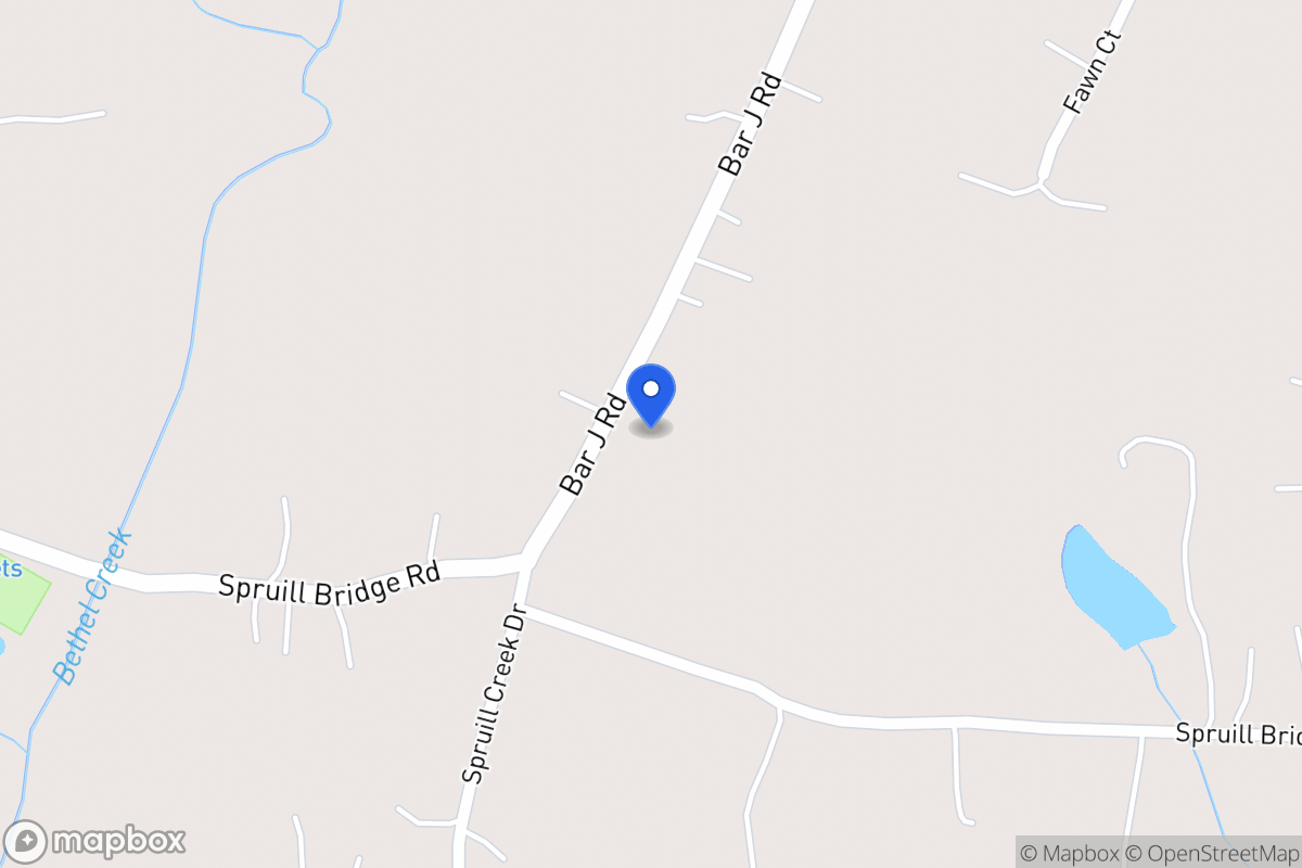 Map of 1674 Bar J Rd