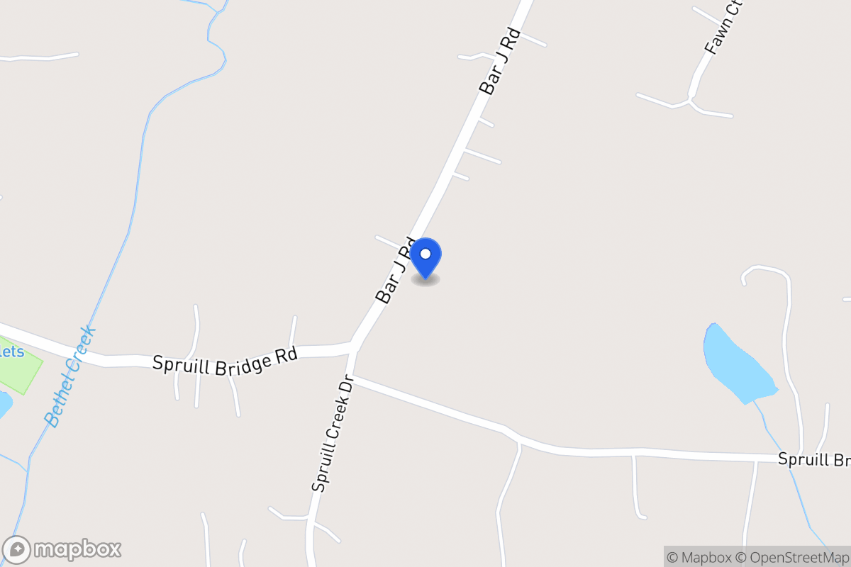 Map of 1686 Bar J Rd