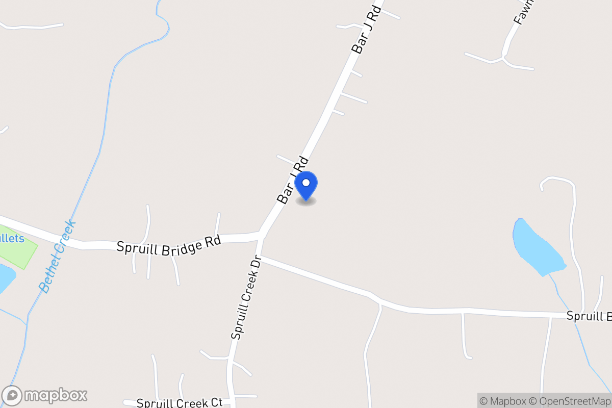 Map of 1698 Bar J Rd