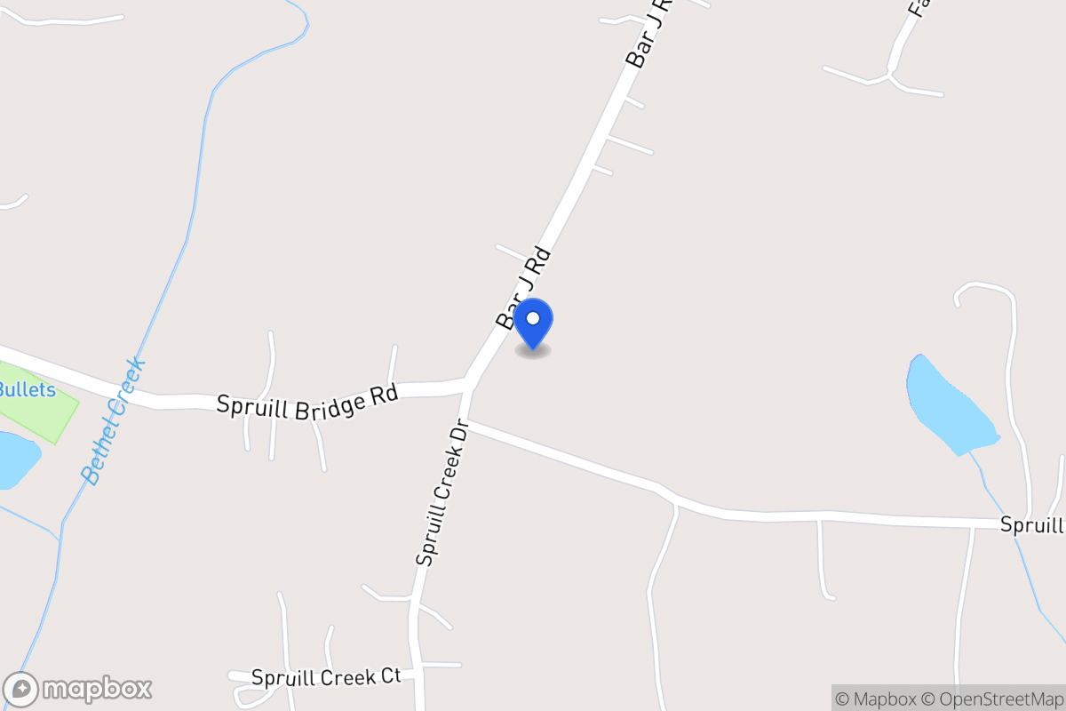 Map of 1704 Bar J Rd