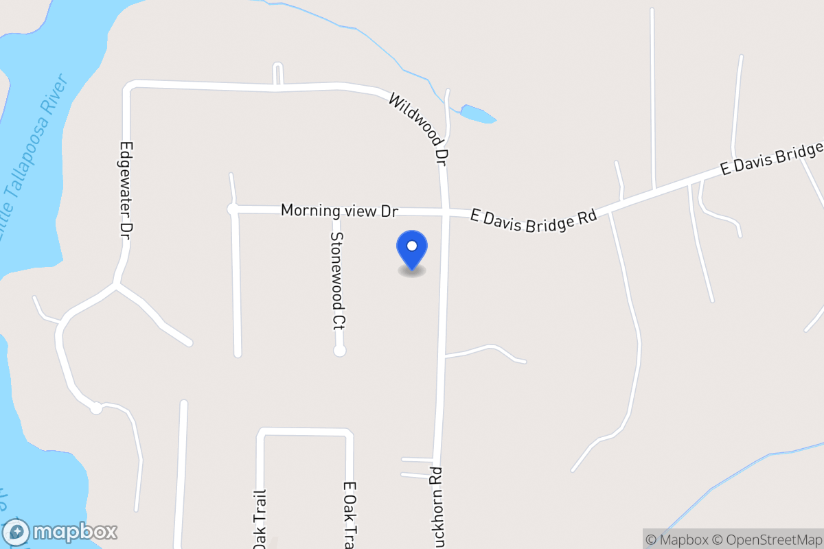 Map of 748 E Lake Buckhorn Rd