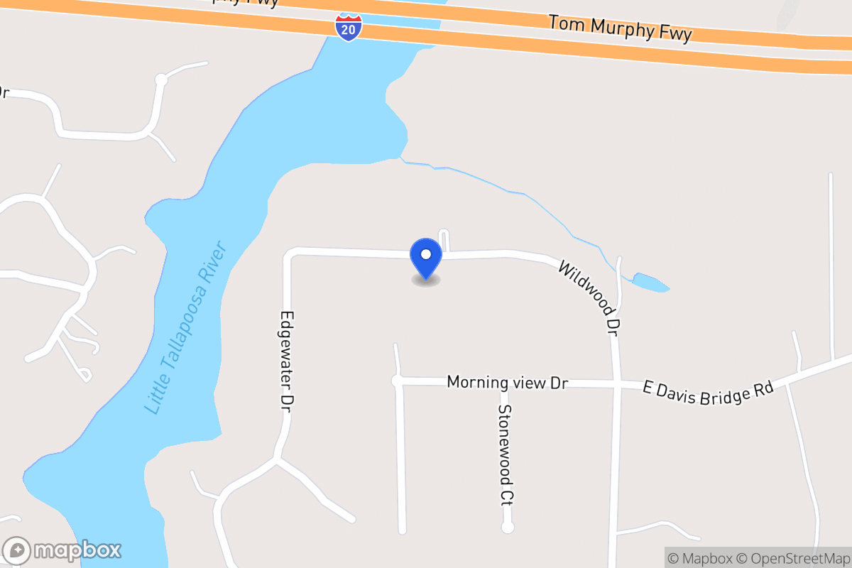 Map of 96 Wildwood Dr