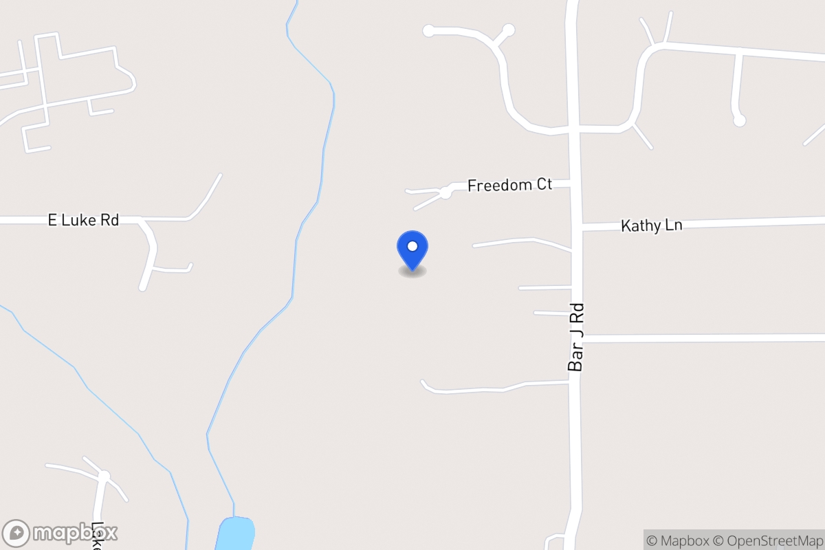 Map of 1175 Bar J Rd