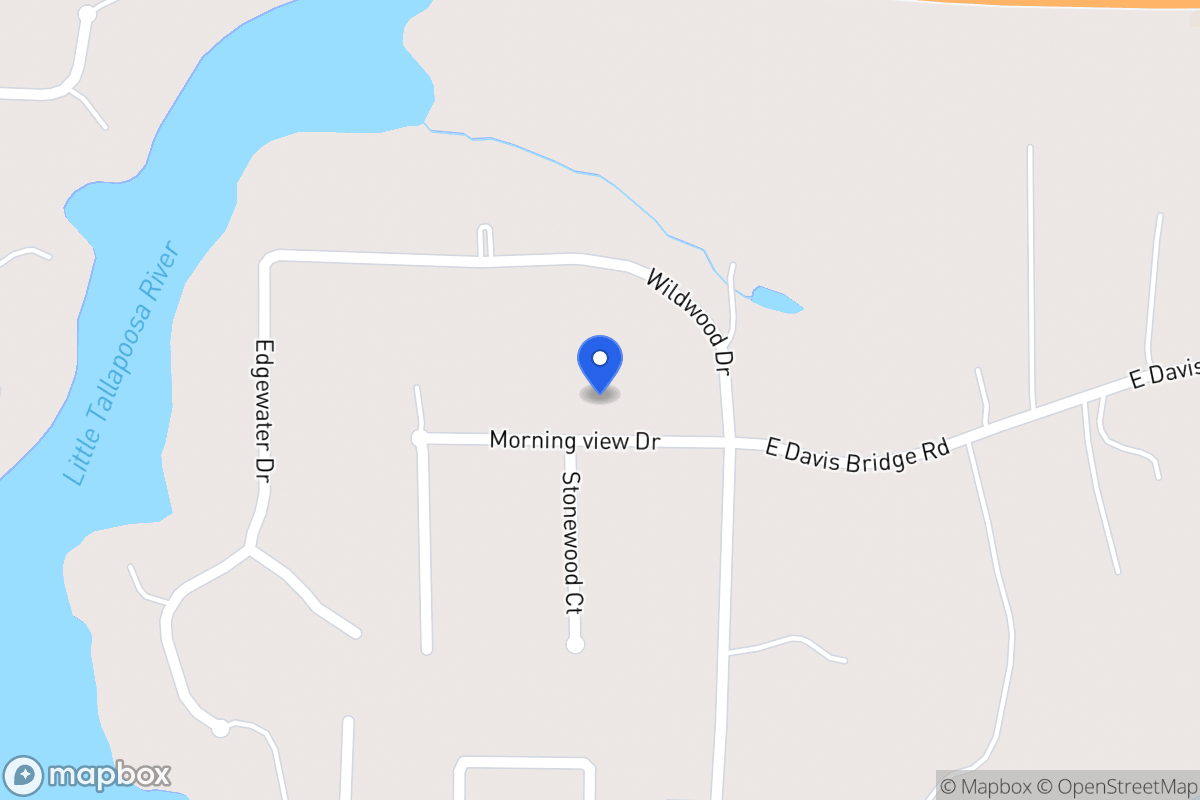 Map of 105 Morning View Dr