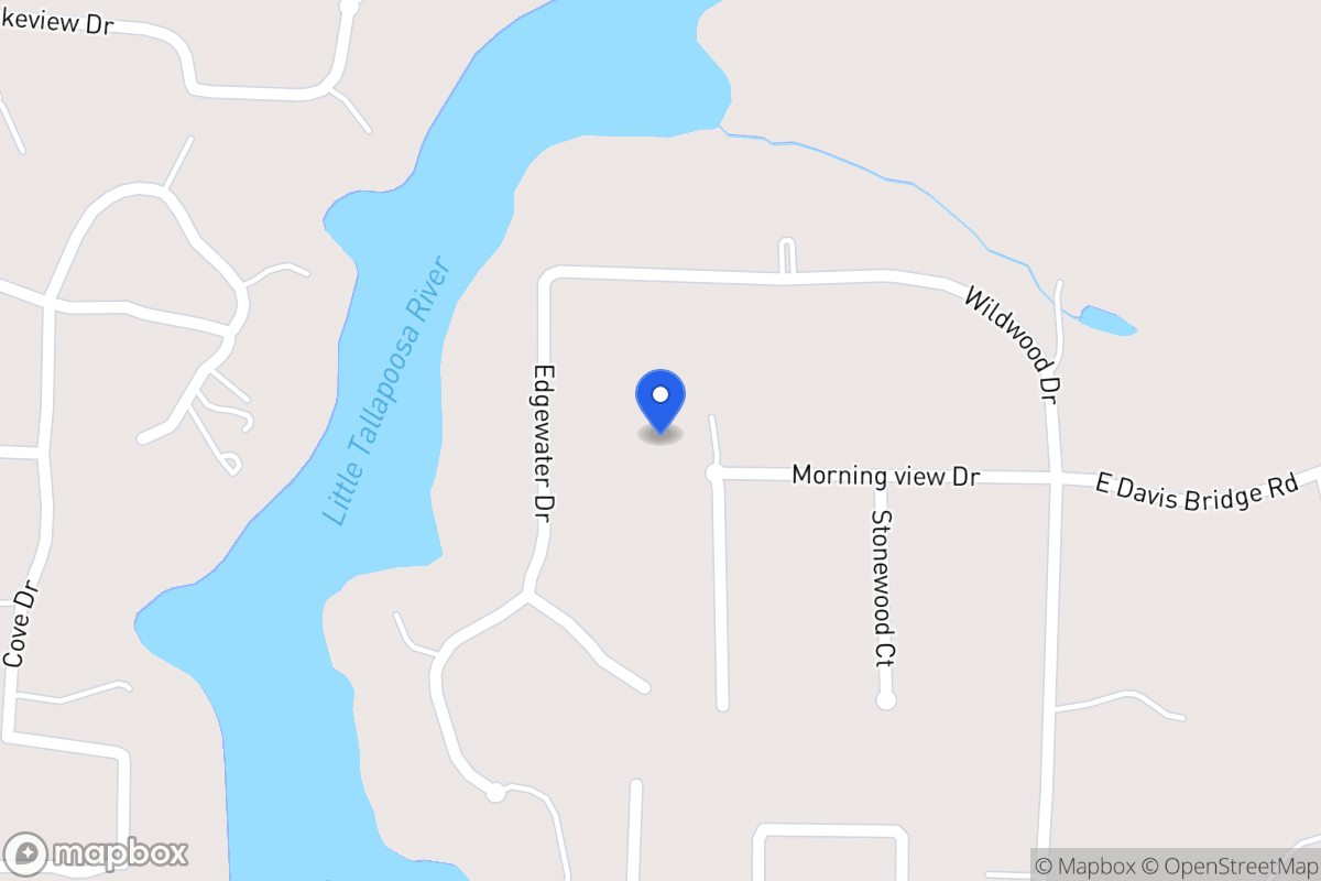Map of 133 Morning View Dr