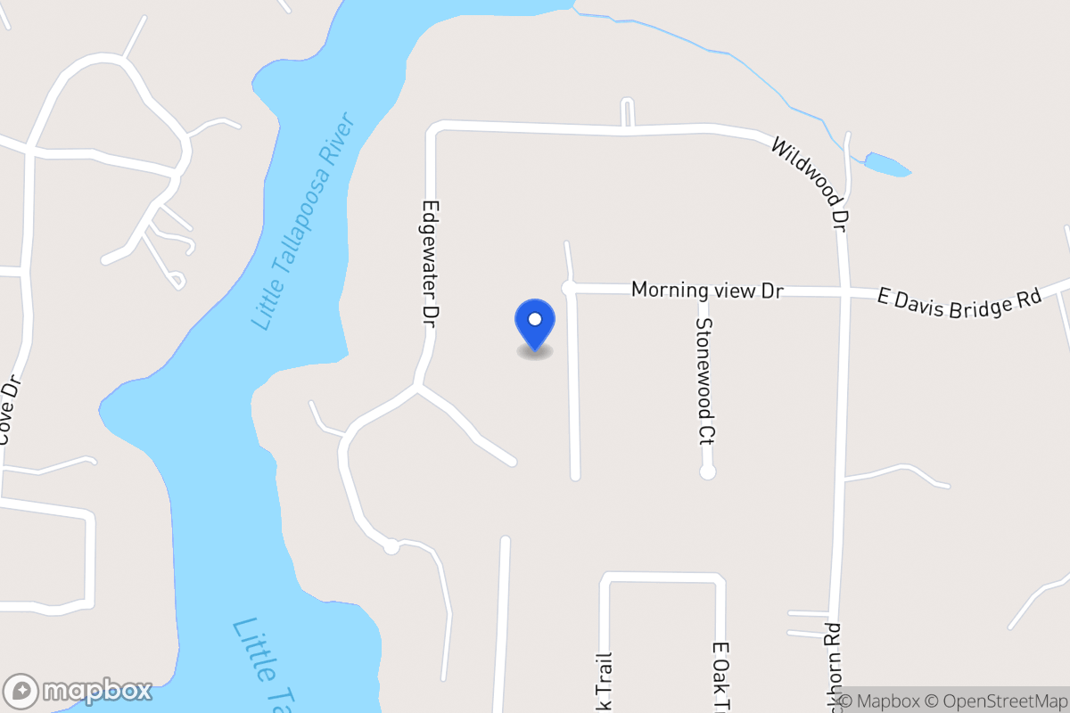 Map of 145 Morning View Dr