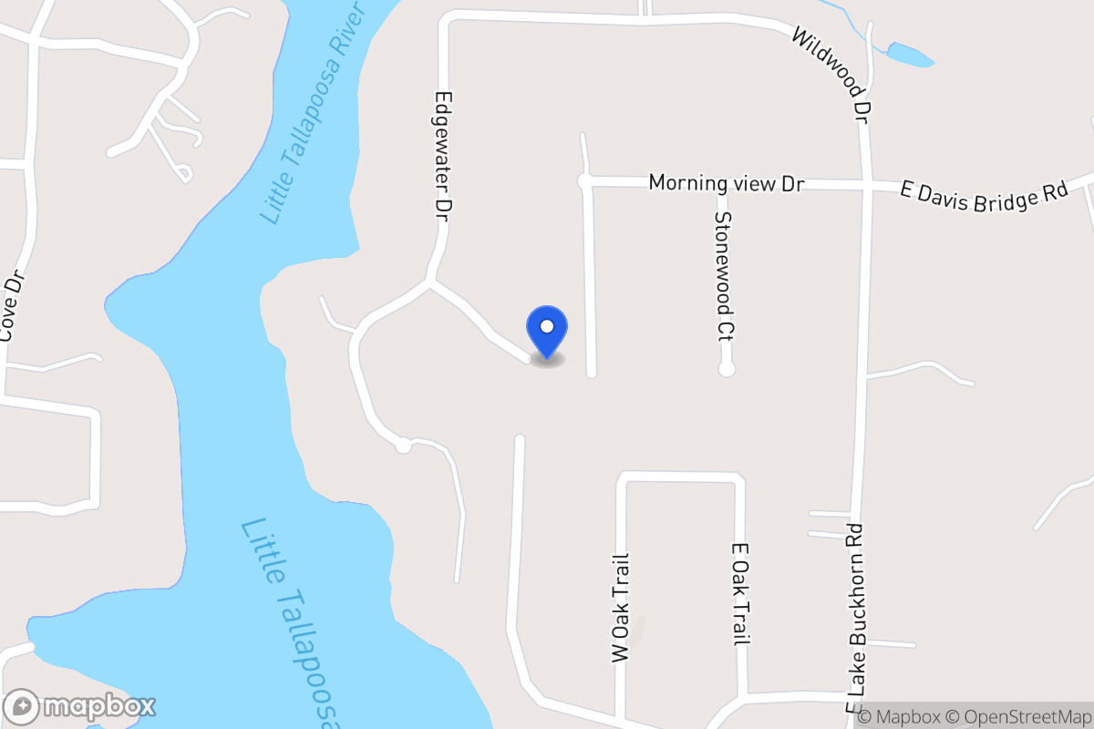 Map of 161 Morning View Dr