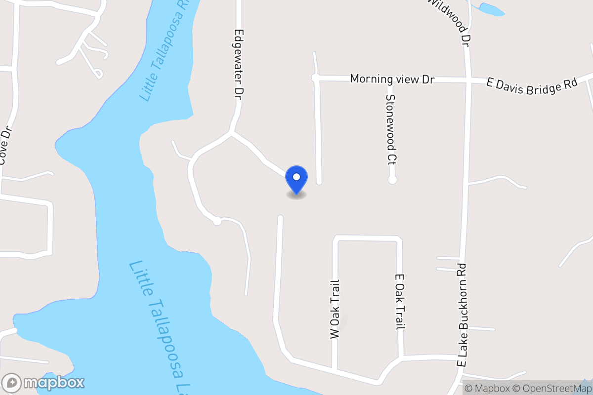 Map of 165 Morning View Dr