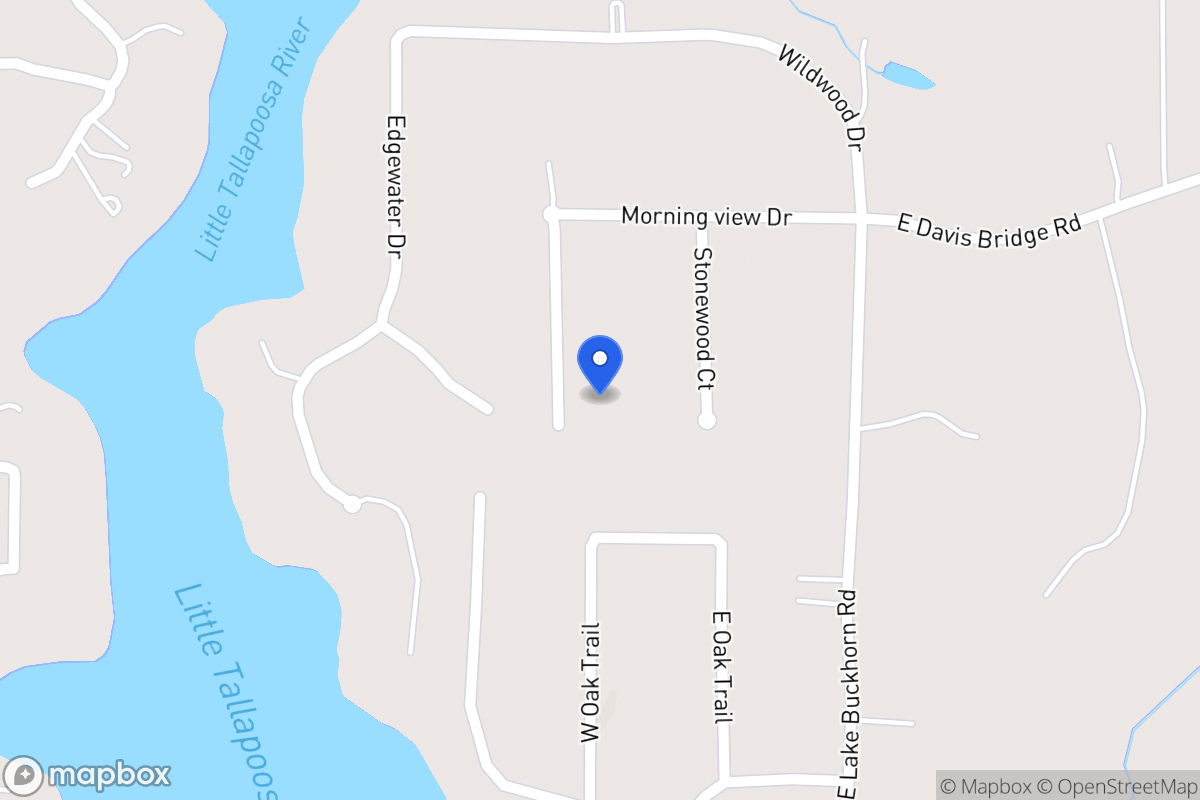 Map of 158 Morning View Dr