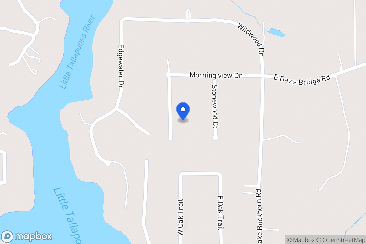 Map of 154 Morning View Dr