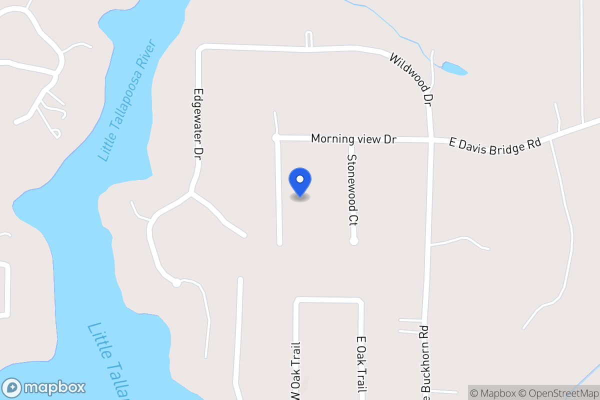 Map of 150 Morning View Dr