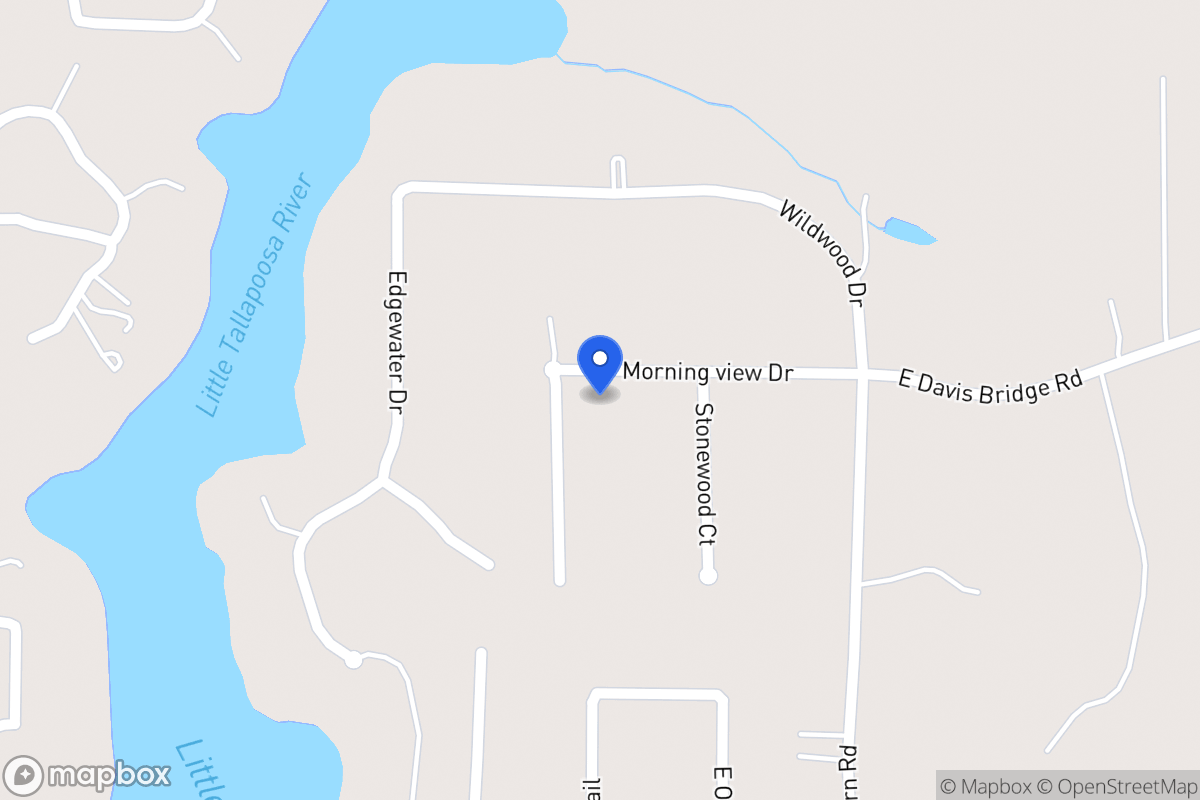 Map of 126 Morning View Dr