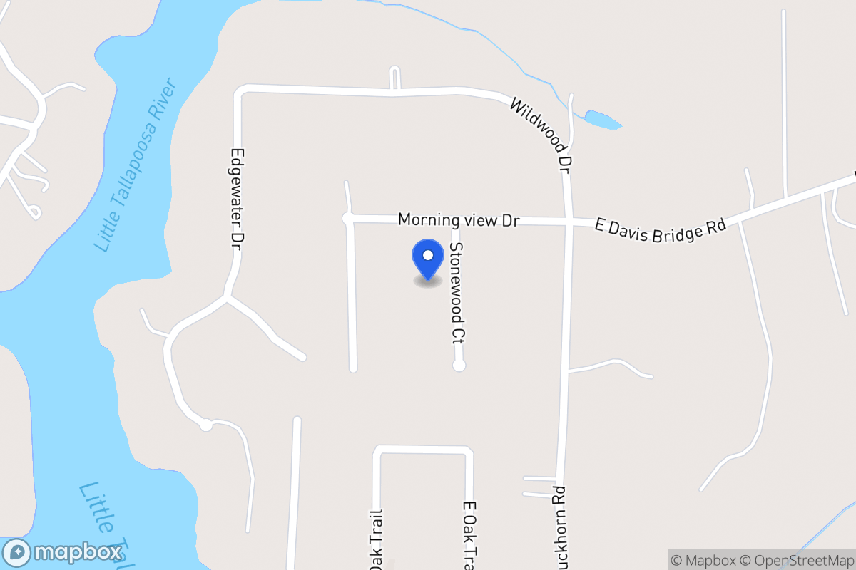 Map of 209 Stonewood Ct