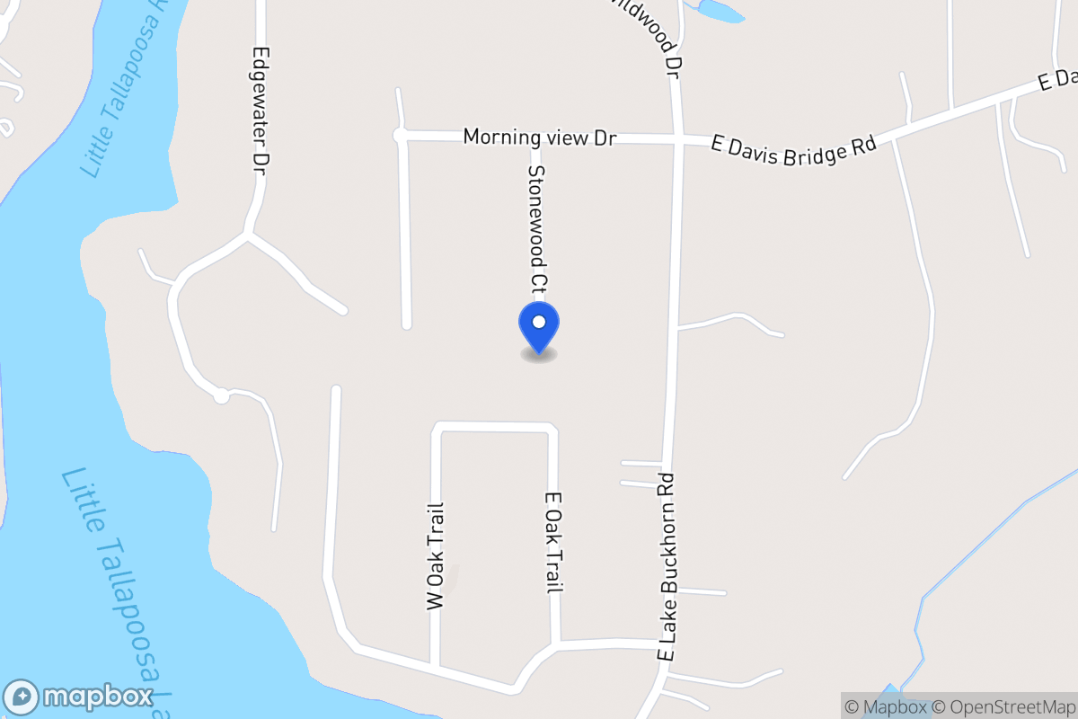Map of 229 Stonewood Ct