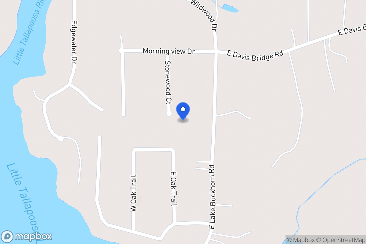 Map of 224 Stonewood Ct