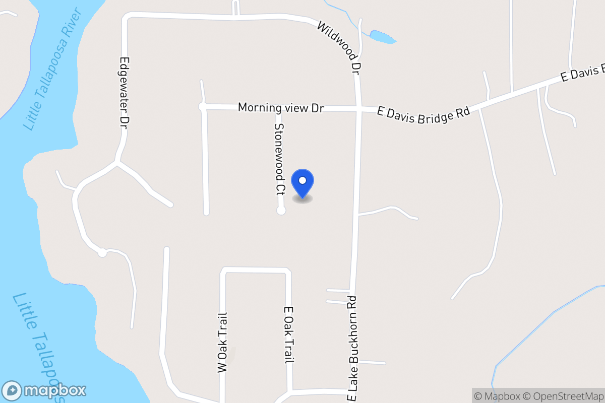 Map of 220 Stonewood Ct