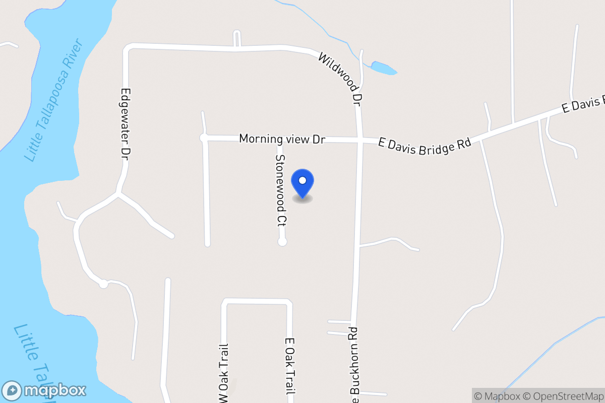 Map of 212 Stonewood Ct
