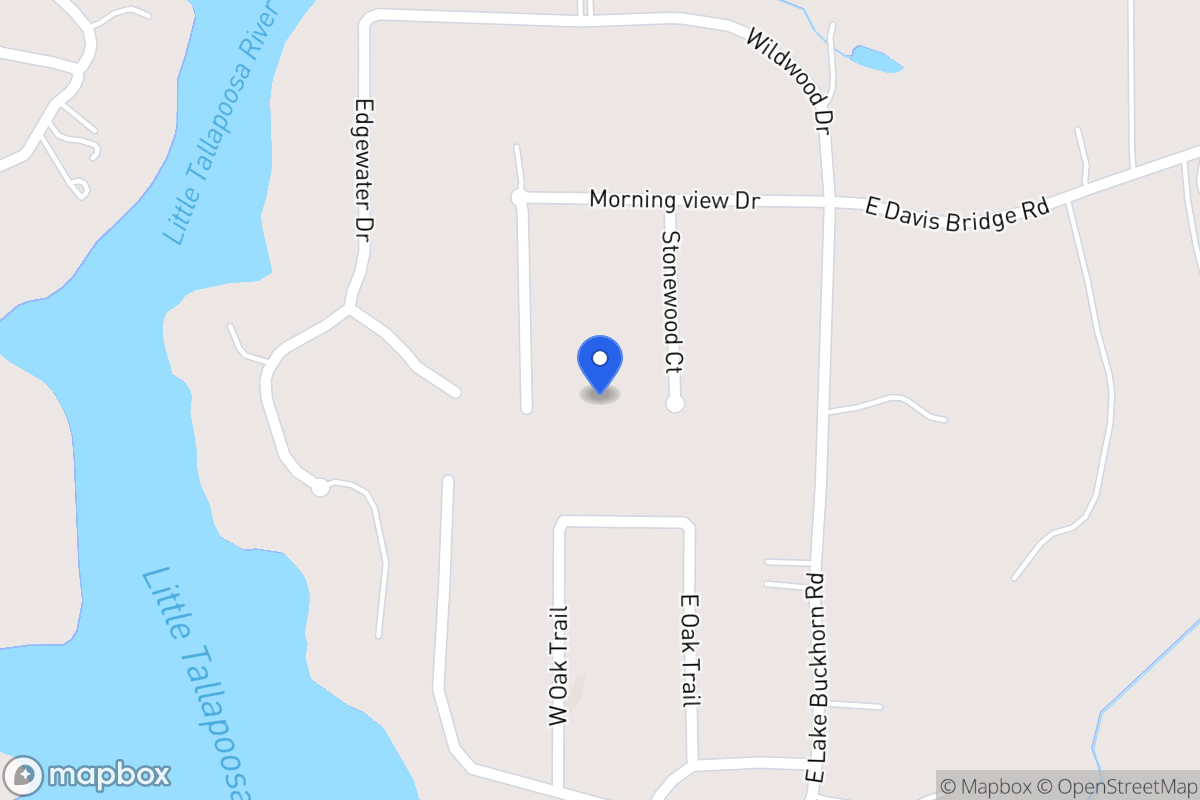 Map of Morning View Dr