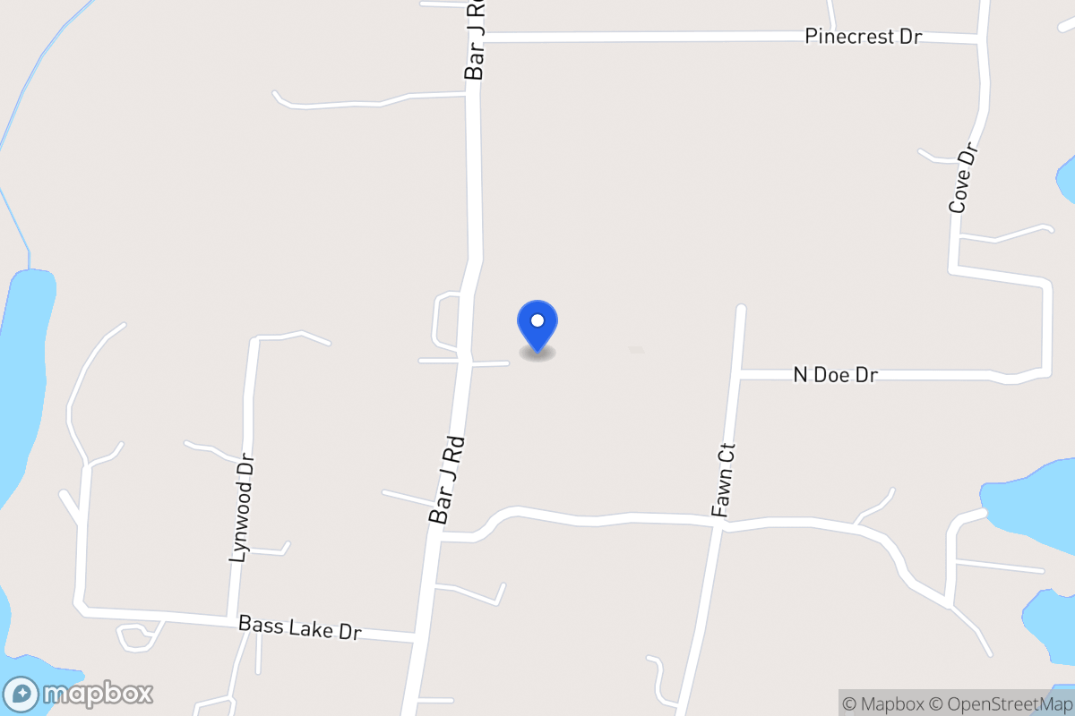 Map of 1328 Bar J Rd