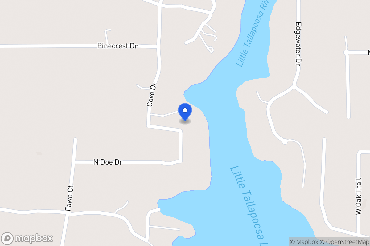 Map of 120 Cove Dr